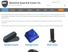 Tablet Screenshot of machineguard.com